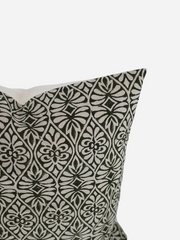 Corinne Block Print Pillow Cover